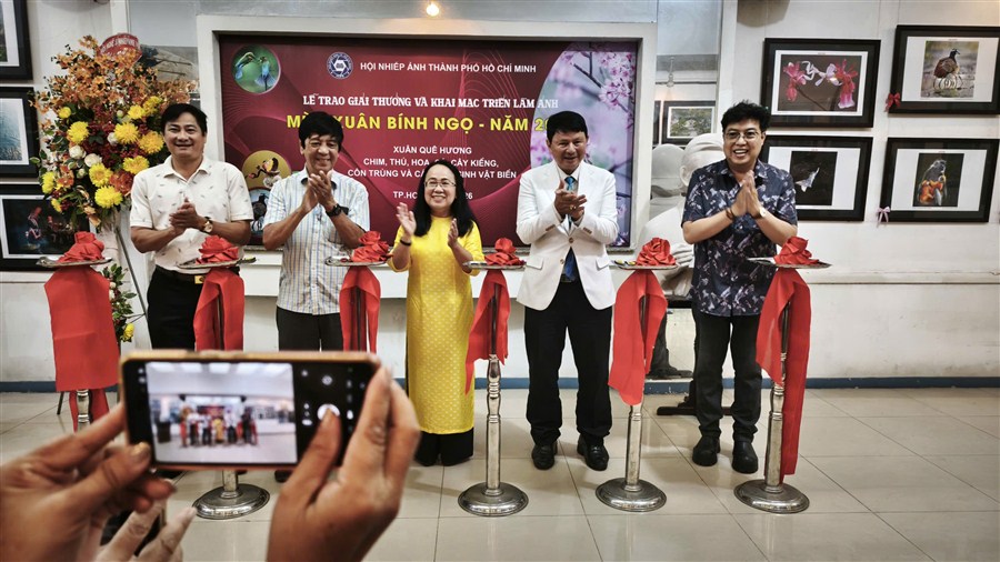 TRAO GIẢI VÀ KHAI MẠC TRIỂN LÃM ẢNH MÙA XUÂN BÍNH NGỌ 2026