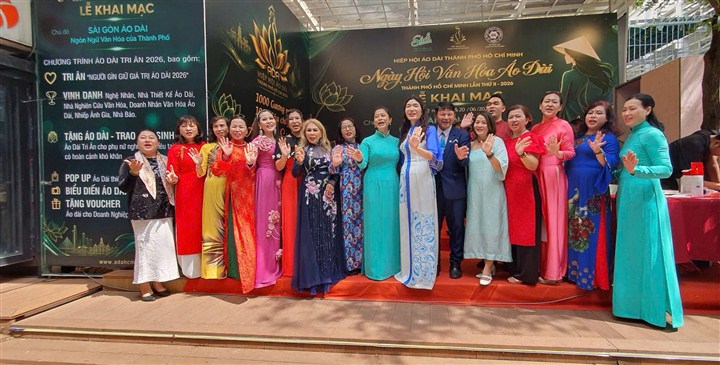 HOPA THAM GIA TỔ CHỨC NGÀY HỘI VĂN HÓA ÁO DÀI TP. HỒ CHÍ MINH LẦN II – NĂM 2026