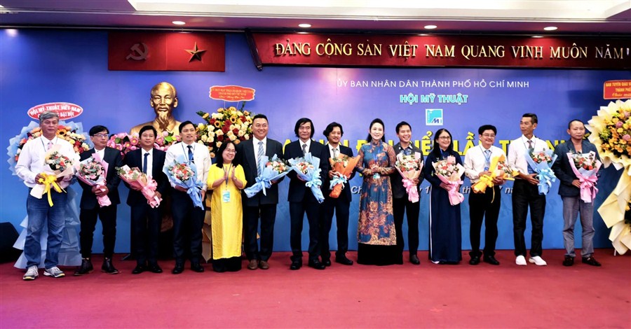 CHÚC MỪNG ĐẠI HỘI HỘI MỸ THUẬT TP. HỒ CHÍ MINH LẦN THỨ I THÀNH CÔNG TỐT ĐẸP