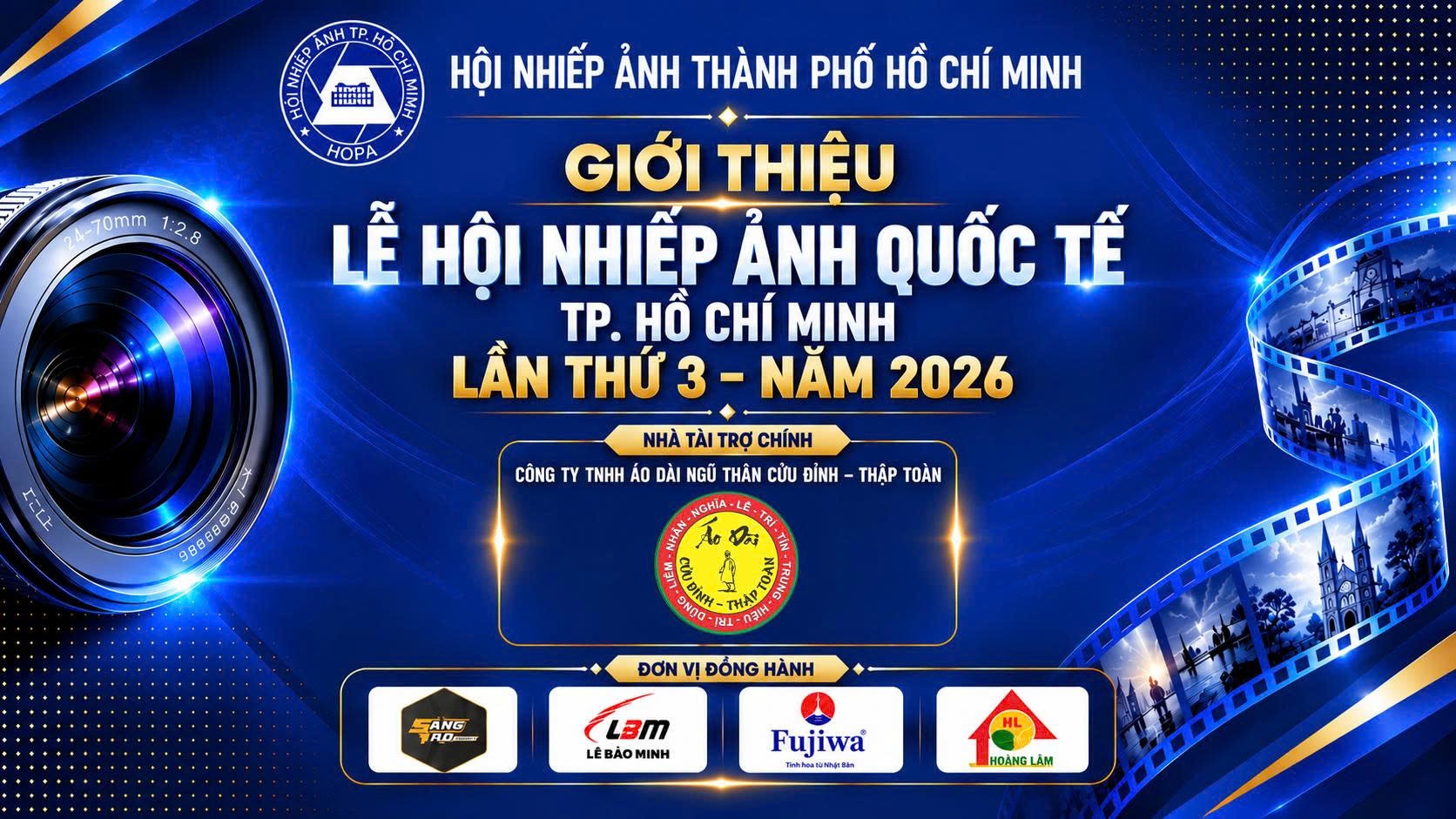 Giới thiệu “Lễ hội Nhiếp ảnh Quốc tế TP.HCM lần thứ 3 – 2026”